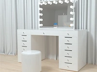 Luxe kaptafel met verlichting - 1500x600x810mm - afbeelding 4 van  11