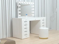 Luxe kaptafel met verlichting - 1500x600x810mm - afbeelding 10 van  11