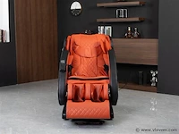 Luxe massagestoel zero gravity - zwart / rood - afbeelding 18 van  18