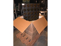 Luxibel - set 4x luxibel b25 - 25 x 10w rgb amber matrix led - afbeelding 1 van  3