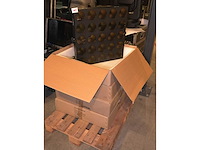 Luxibel - set 4x luxibel b25 - 25 x 10w rgb amber matrix led - afbeelding 1 van  3