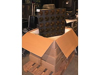 Luxibel - set 4x luxibel b25 - 25 x 10w rgb amber matrix led - afbeelding 1 van  3