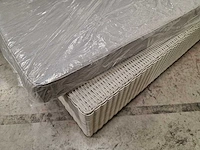 Luxury lounge liverpool ligbed wicker grijs met kussen grijs - afbeelding 6 van  6