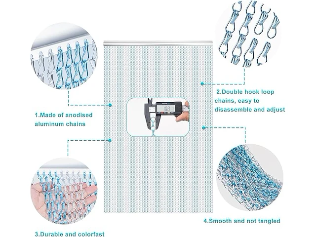 Lymmiytc kettinggordijn - afbeelding 2 van  4