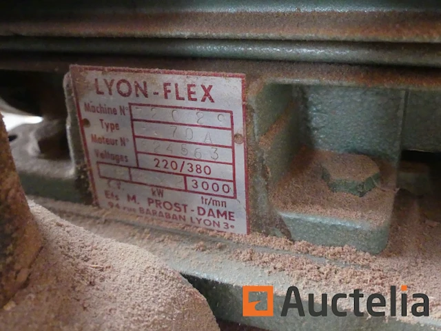Lyon flex f 70 a ketting boormachine - afbeelding 9 van  9