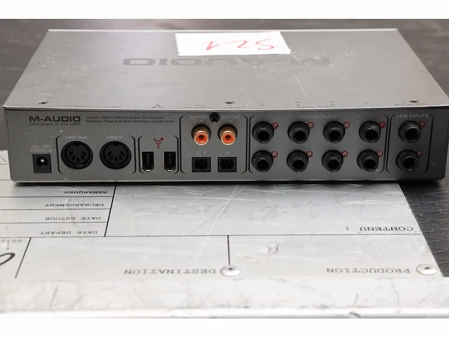 M-audio - firewire 410 - geluidskaart - diverse audioapparatuur - afbeelding 2 van  2
