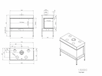 M-design - gashaard - open haard - afbeelding 6 van  6