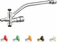 M mingle dual lance hogedrukreinigerstok voor schuimkanon - afbeelding 1 van  5