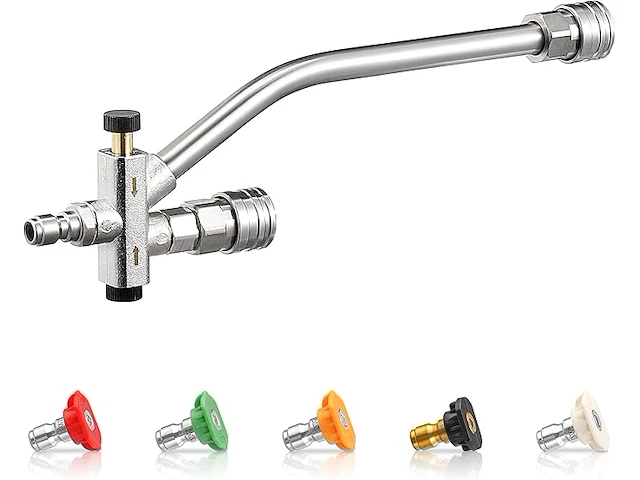 M mingle dual lance hogedrukreinigerstok voor schuimkanon - afbeelding 1 van  5
