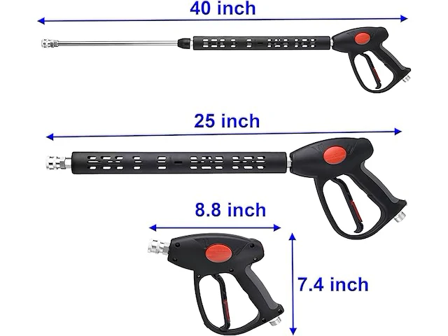 M mingle vervangend hogedrukreinigingspistool - afbeelding 2 van  4