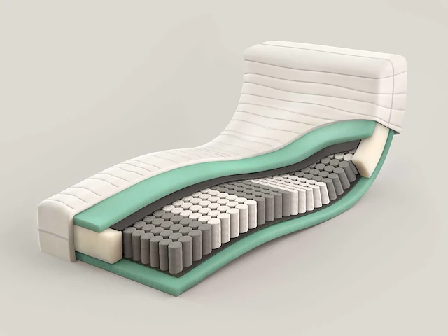 M-ray - toscane deluxe - boxspring 140/200 cm - afbeelding 3 van  6