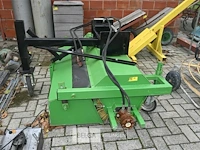 M-sweep veegborstel + opvangbak voor heftruck - afbeelding 3 van  8