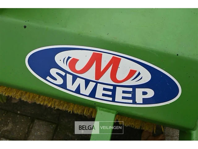 M-sweep veegborstel + opvangbak voor heftruck - afbeelding 7 van  8