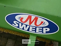 M-sweep veegborstel + opvangbak voor heftruck - afbeelding 7 van  8