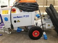 M-tec p20 gipsmachine - afbeelding 9 van  12