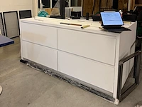 Maatmeubel in wit melamine - afbeelding 1 van  5