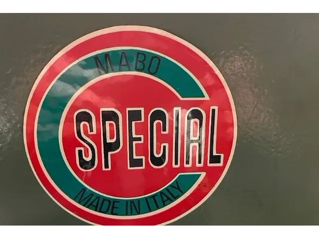 Mabo, special bandschuurmachine - afbeelding 3 van  4