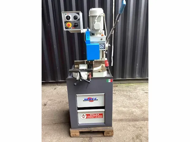 Macc ntm 350 afkortcirkelzaagmachine demo machine - afbeelding 1 van  8