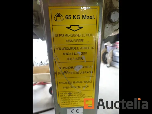 Macc opvouwbare plaatlift - afbeelding 1 van  8