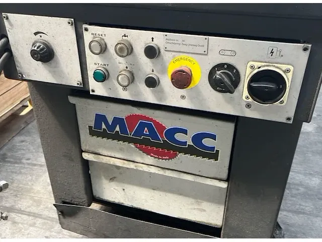 Macc special 411 ms horizontale metaal bandzaag - afbeelding 7 van  9