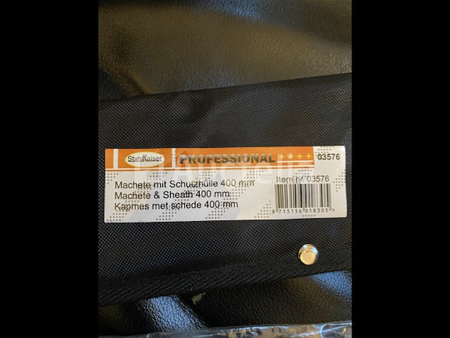 Machette 40 cm met etui - afbeelding 3 van  3