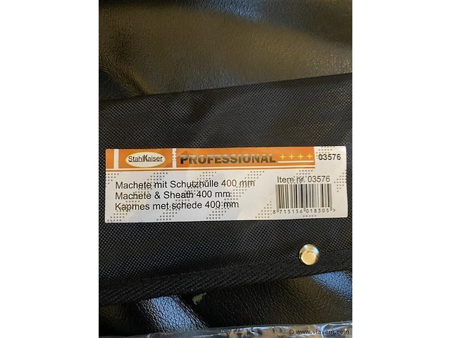 Machette 40 cm met hoes - afbeelding 2 van  3