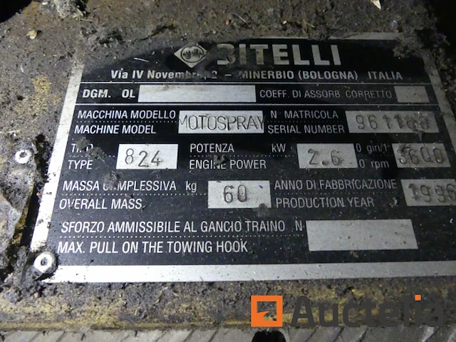 Machine voor het maken van teervoegen tussen bitteli motospray betonplaten - afbeelding 7 van  7