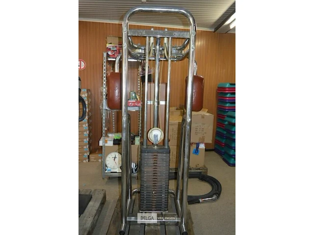 Machine voor trainen biceps en triceps - afbeelding 1 van  9