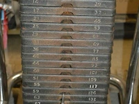 Machine voor trainen biceps en triceps - afbeelding 7 van  9