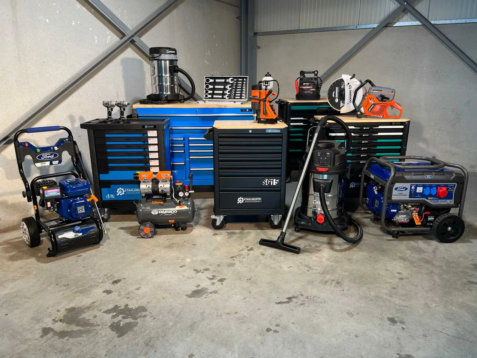 Machines en gereedschappen voor de professional