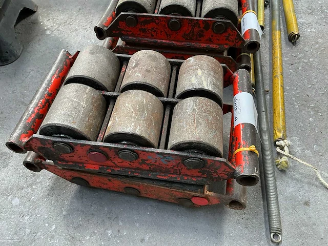 Machinetransport rollen (2x) - afbeelding 1 van  3