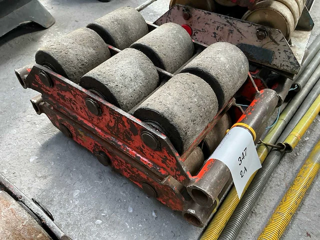 Machinetransport rollen (2x) - afbeelding 1 van  3