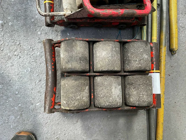 Machinetransport rollen (2x) - afbeelding 3 van  3