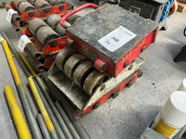 Machinetransport rollen (3x) - afbeelding 1 van  3