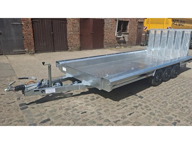 Machinetransporter aanhangwagen - afbeelding 1 van  1