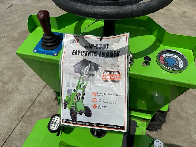 Machpro - 2025 - mp-l307 - elektrische mini-lader - afbeelding 16 van  24