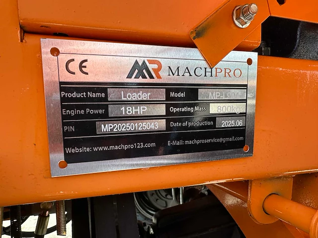 Machpro - 2025 - mp-l904 - shovel - afbeelding 11 van  19
