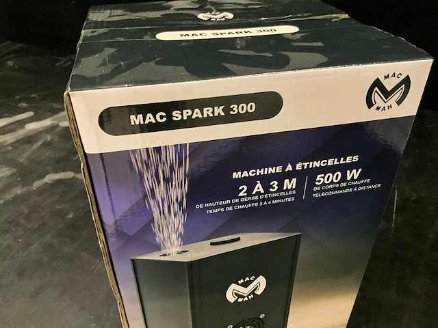 Macmah spark 300 koude vonkmachine - afbeelding 3 van  4