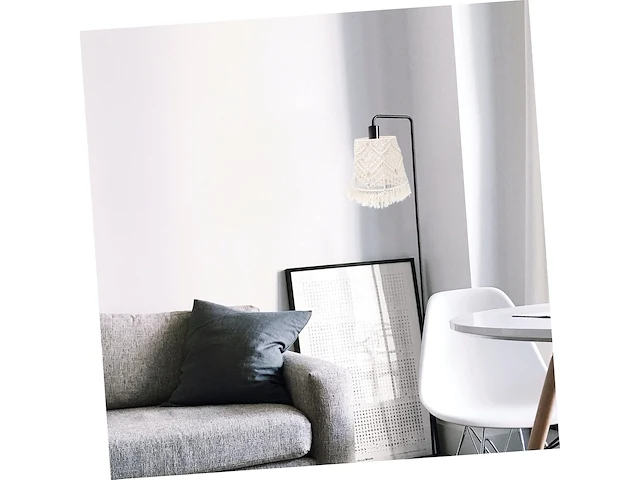 Macramé lampkap - afbeelding 5 van  7