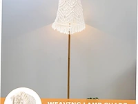 Macramé lampkap - afbeelding 2 van  7