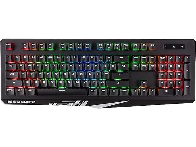 Madcatz s.t.r.i.k.e. 4 gamingtoetsenbord (azerty) - afbeelding 1 van  1