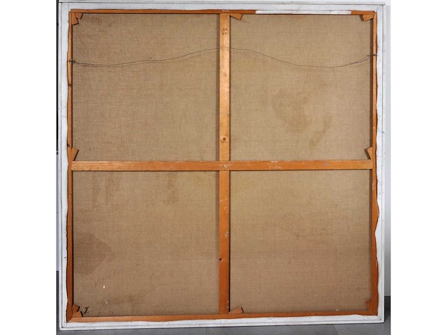 Mado schoolmeesters - olie op doek - 150x150 cm - afbeelding 4 van  13