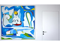 Mado schoolmeesters - olie op doek - 150x150 cm - afbeelding 8 van  13