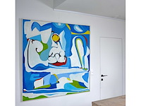 Mado schoolmeesters - olie op doek - 150x150 cm - afbeelding 9 van  13