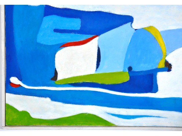 Mado schoolmeesters - olie op doek - 150x150 cm - afbeelding 10 van  13