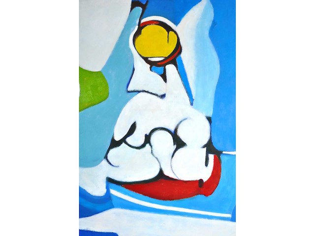 Mado schoolmeesters - olie op doek - 150x150 cm - afbeelding 11 van  13