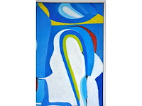 Mado schoolmeesters - olie op doek - 150x150 cm - afbeelding 13 van  13