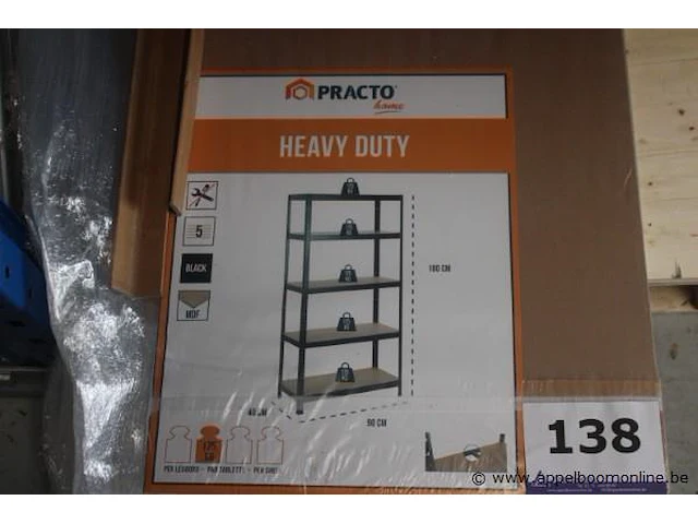 Magazijn rek practo - afbeelding 2 van  2