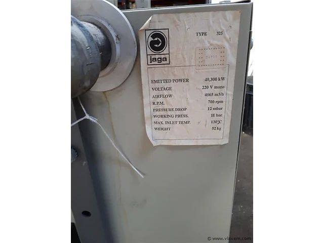 Magazijn warme luchtblazer - afbeelding 3 van  3