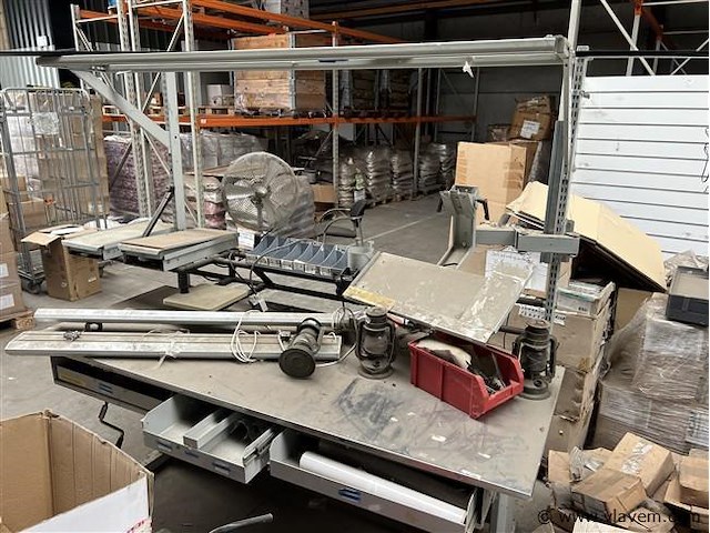 Magazijn werktafel - afbeelding 3 van  3